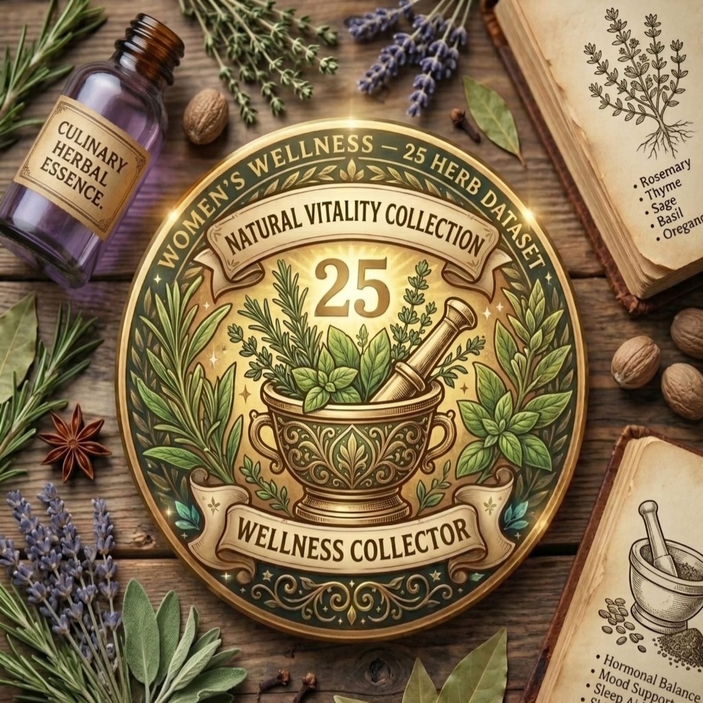 Women's Wellness 25-Herb Dataset